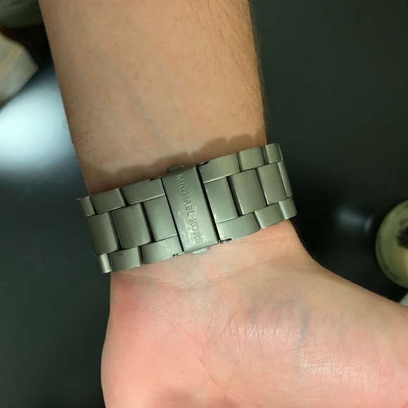 Michael Kors Chronograph Titanium Men's Watch - Picture 4 of 5